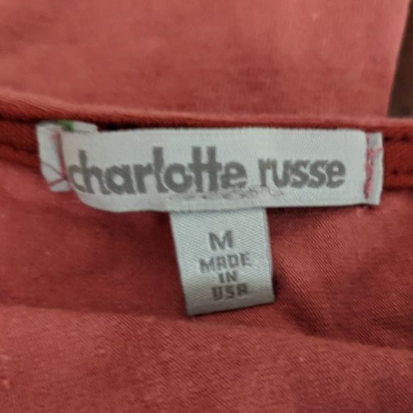 Ships Free⭐ CHARLOTTE RUSSE Womens Bodysuit - Picture 4 of 6